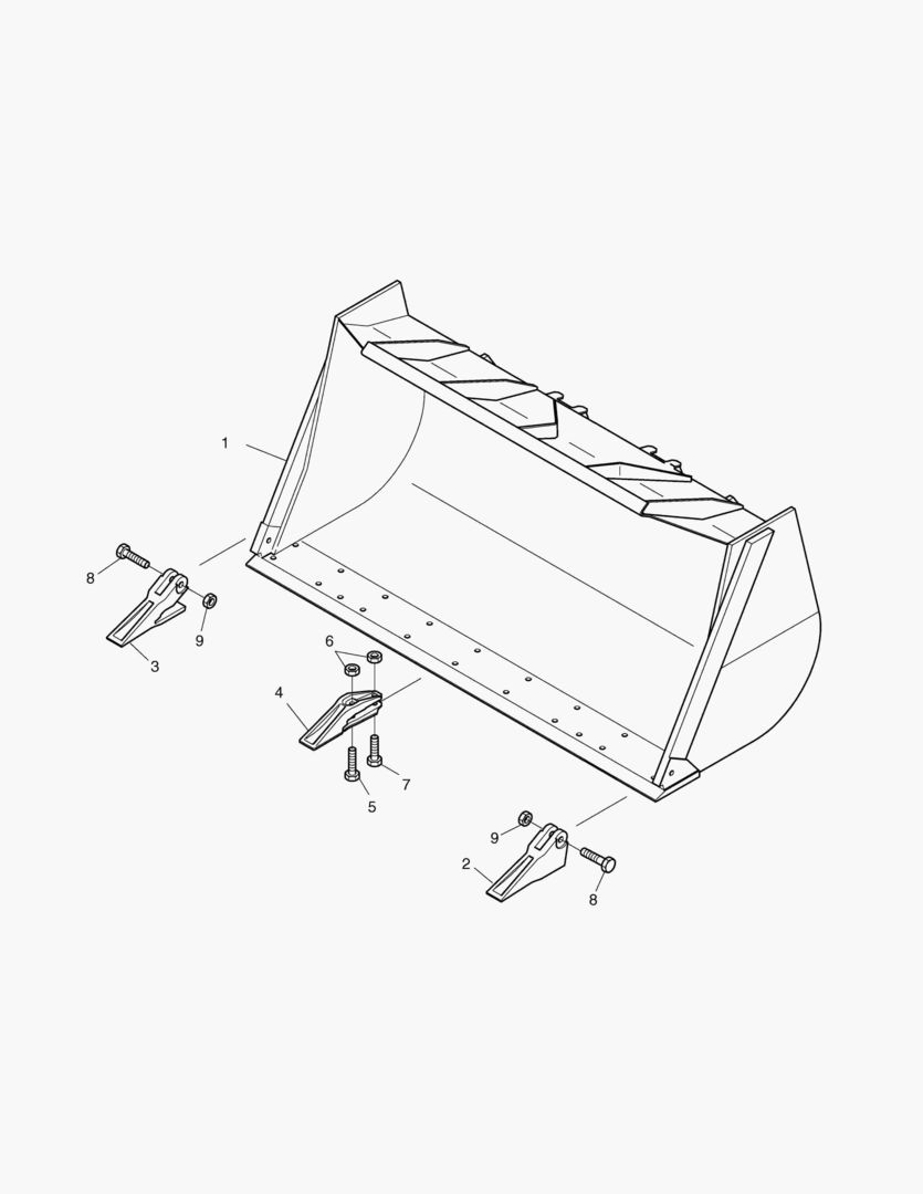 2200 BUCKET-4.5гЋҐ-TOOTH