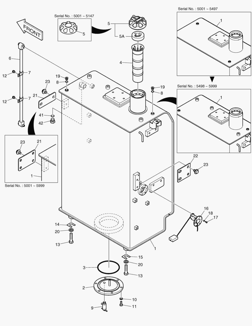 1190 FUEL TANK [5001~6167]