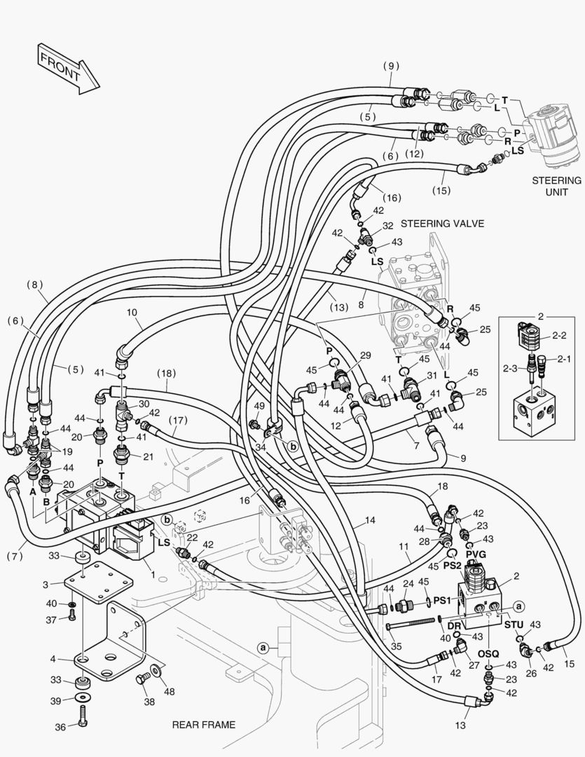 ПАТРУБКИ РУЛЕВОГО УПРАВЛЕНИЯ - ЭЛЕКТРИКА