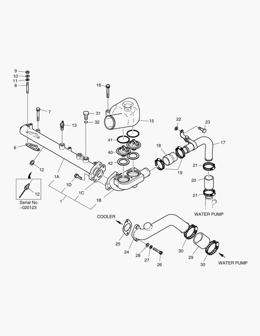 ТРУБА ВОДЯНОГО ОХЛАЖДЕНИЯ