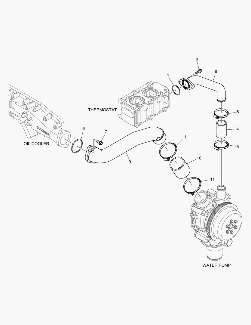 ТРУБА ВОДЯНОГО ОХЛАЖДЕНИЯ