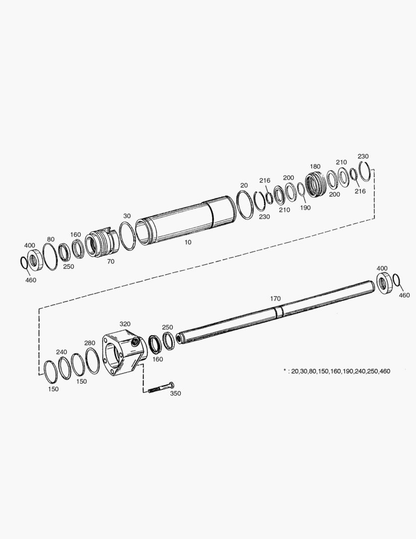 Спецтехника 4660 STEERING GEAR-FRONT AXLE [1001~1630] - главное фото