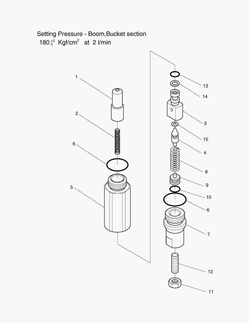 L ПРЕДОХРАНИТЕЛЬНЫЙ КЛАПАН В СБОРЕ