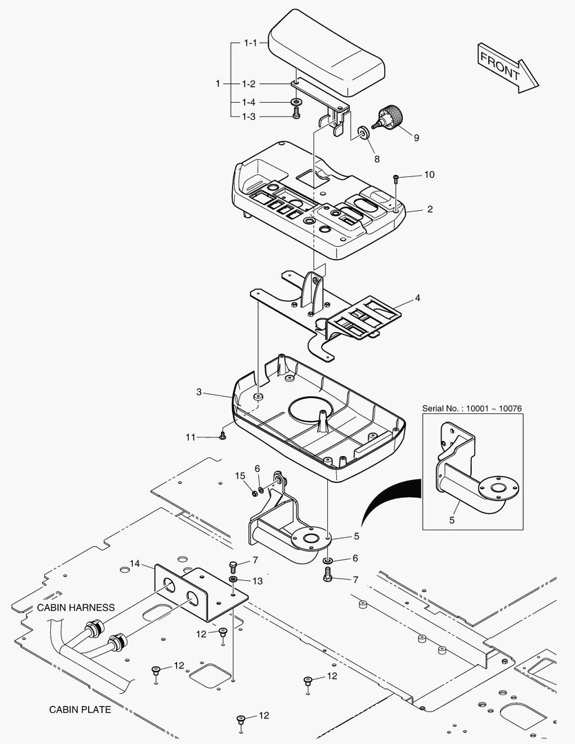 ПУЛЬТ УПРАВЛЕНИЯ-ДВА РЫЧАГА(ЭЛЕКТРИКА)