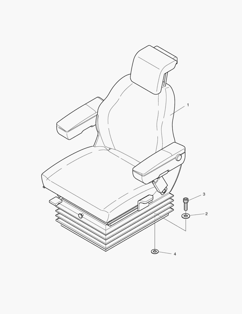 1770 SEAT ASS`Y-OPTION [1539~]
