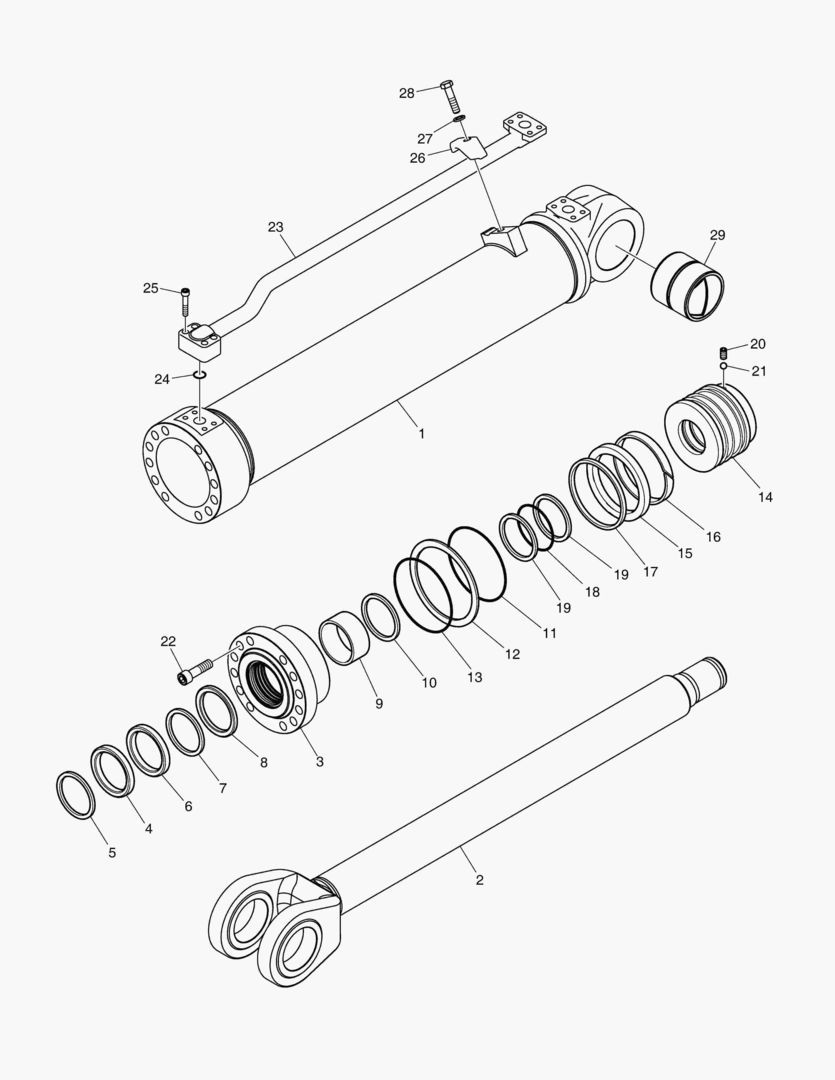 Спецтехника 3541 LIFT CYLINDER [10413~] - главное фото