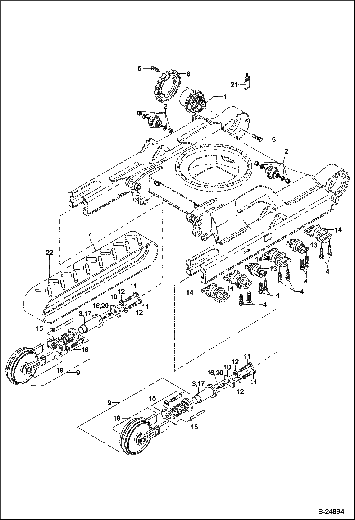 ТИП ГУСЕНИЦЫ РЕЗИНОВЫЕ ГУСЕНИЦЫ