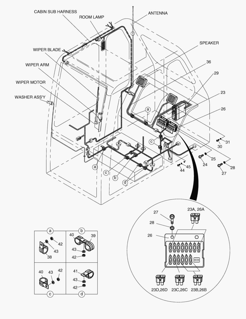 ЭЛЕКТРИЧЕСКИЕ ЗАПЧАСТИ(4)-КАБИНА