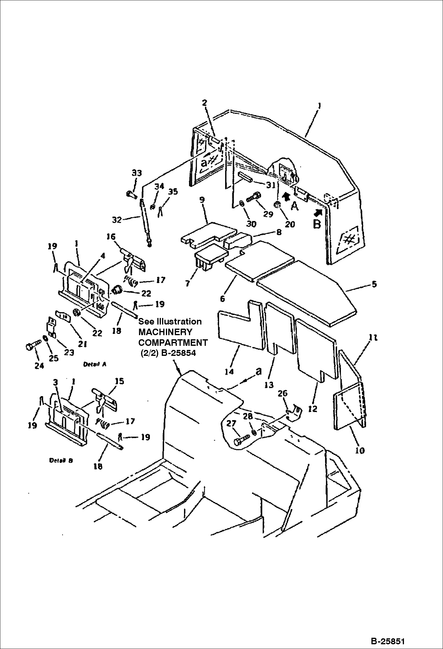 Схема 2) KOMATSU СЕРИЙНЫЙ НОМЕР 11900 И ВЫШЕ