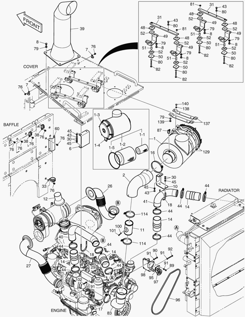 1131 ENGINE MOUNTING(1) [10308~]
