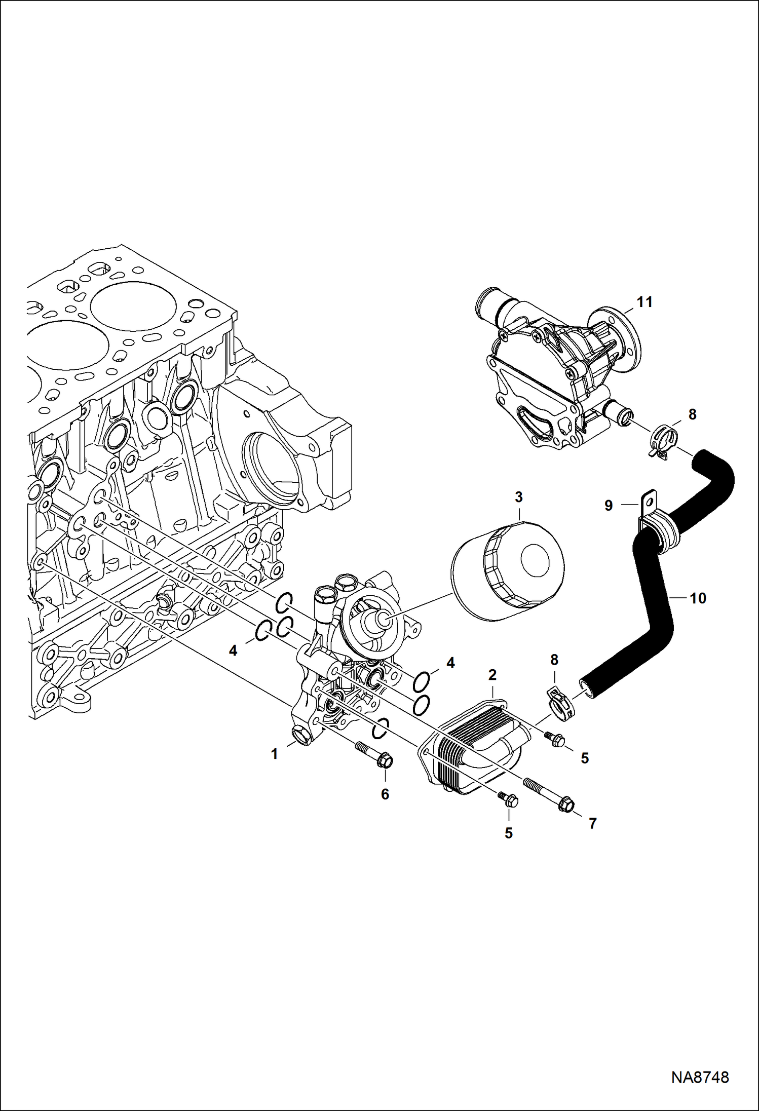 ФИЛЬТР И МАСЛЯНЫЙ РАДИАТОР