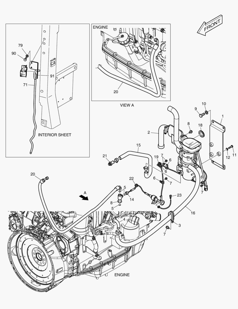 МОНТАЖ ДИЗЕЛЬНОГО НАГРЕВАТЕЛЯ