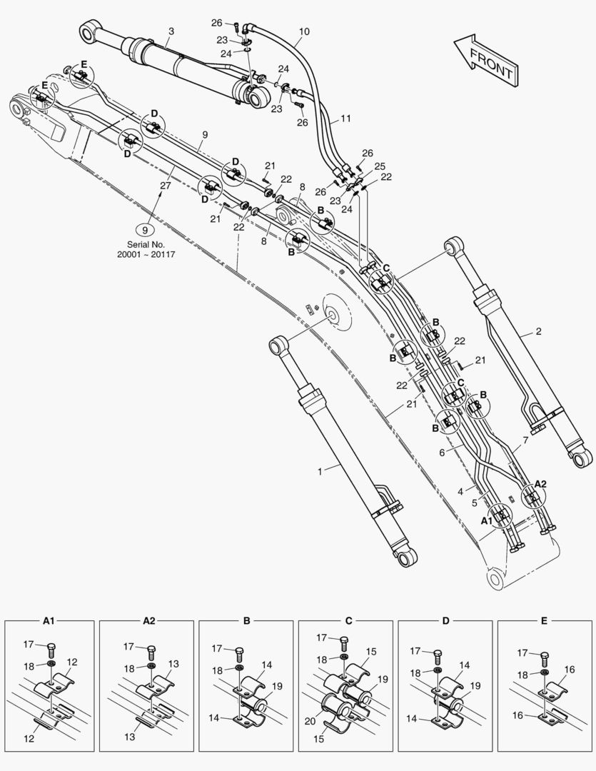 ГИДРОСИСТЕМА СТРЕЛЫ