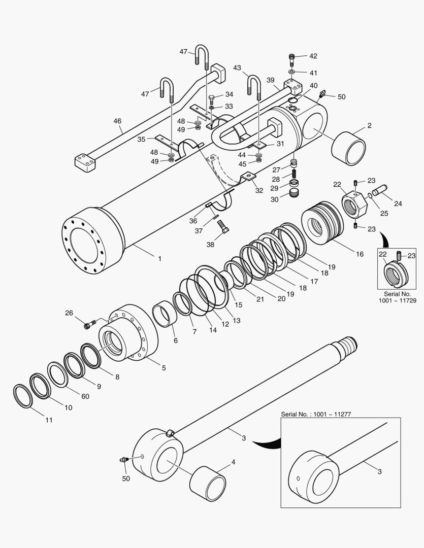ЦИЛИНДР РУКОЯТИ-ГИДРОЗАМОК