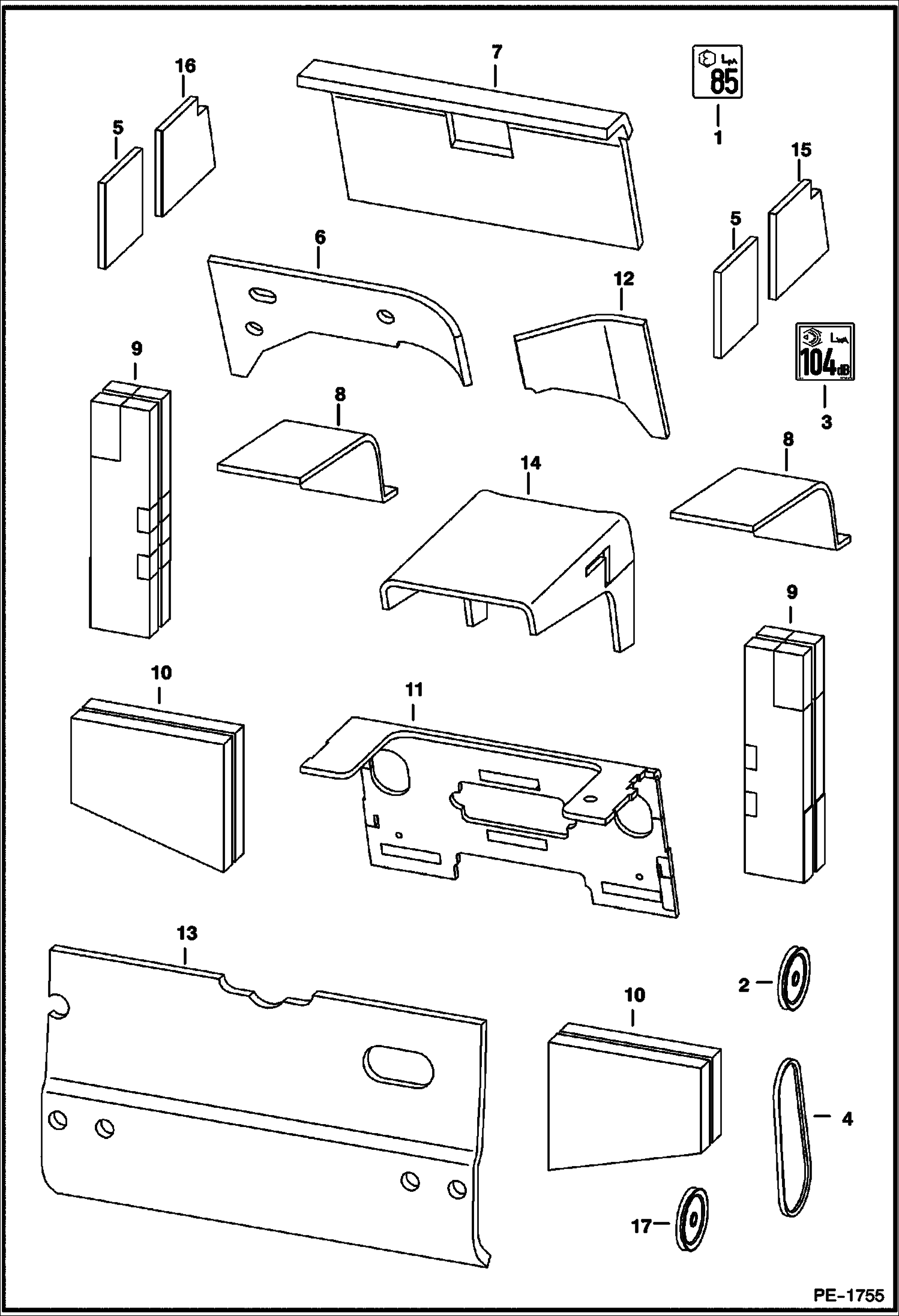 ФУНКЦИЯ ШУМОПОГЛОЩЕНИЯ (МЕСТНЫЙ) (85 ДБ)