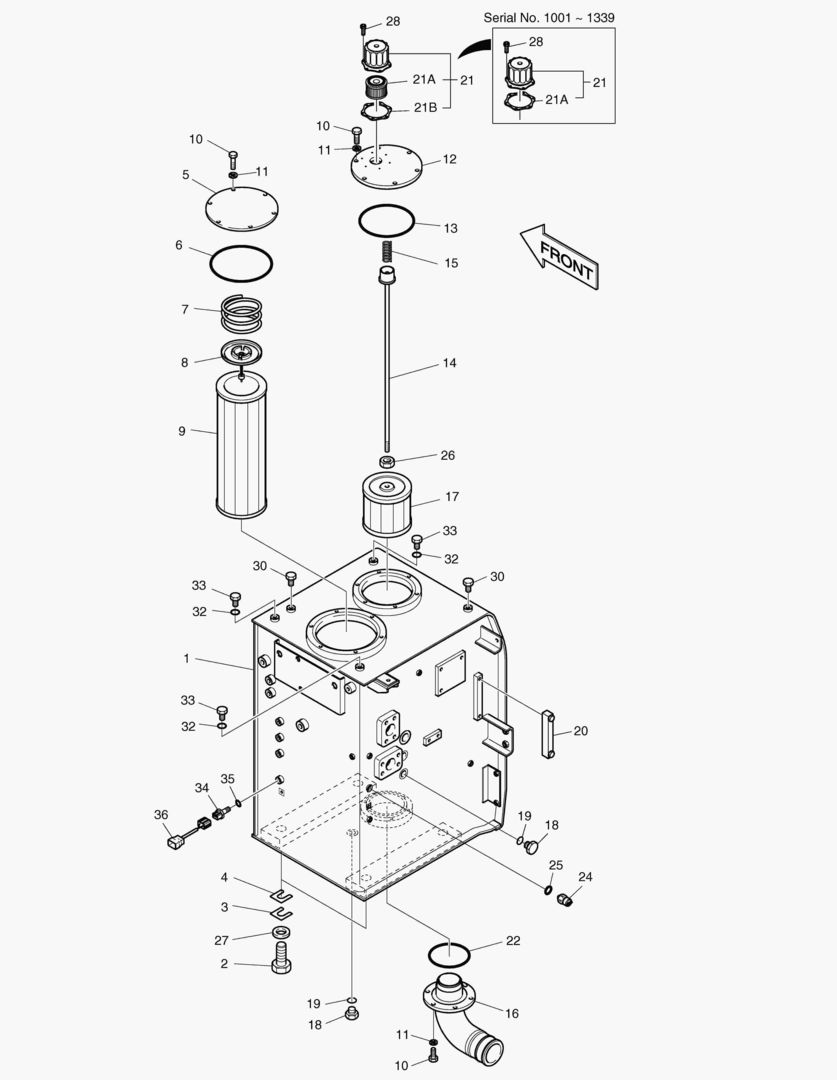 РЕЗЕРВУАР ДЛЯ МАСЛА