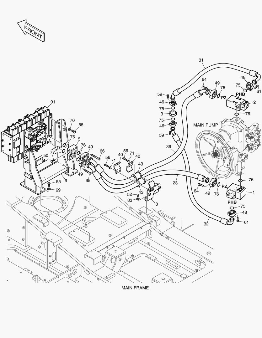 ГЛАВНАЯ МАГИСТРАЛЬ(1) - НАСОС