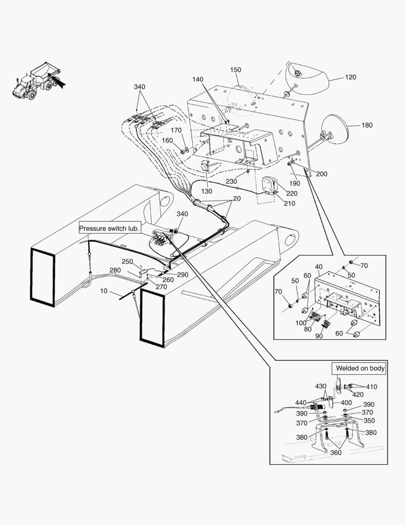 G220-4 EL.SYSTEM REAR WAGON
