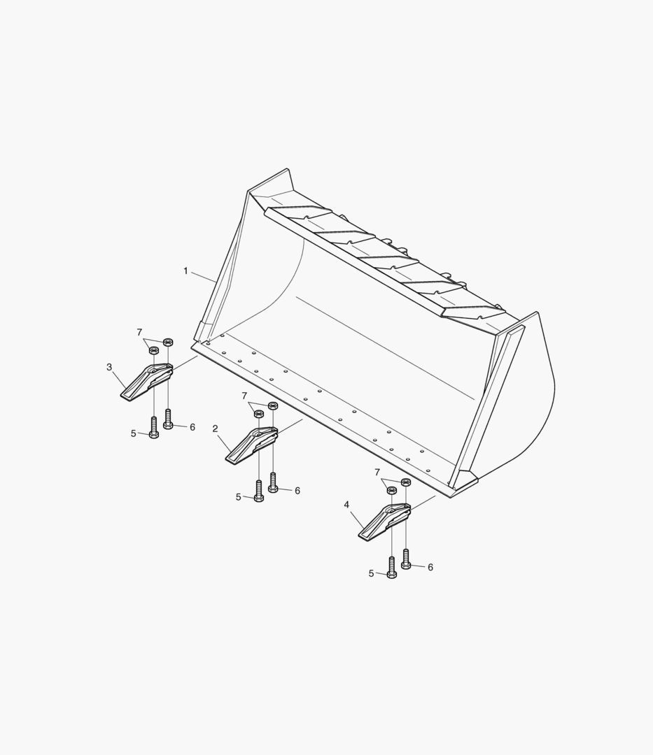 2180 BUCKET-3.1гЋҐ-TOOTH
