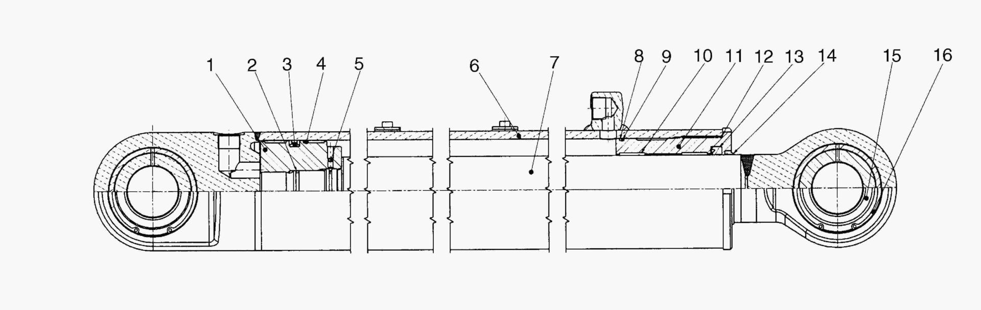 G440-4 TILTING CYLINDER MOUNTING [~810238]
