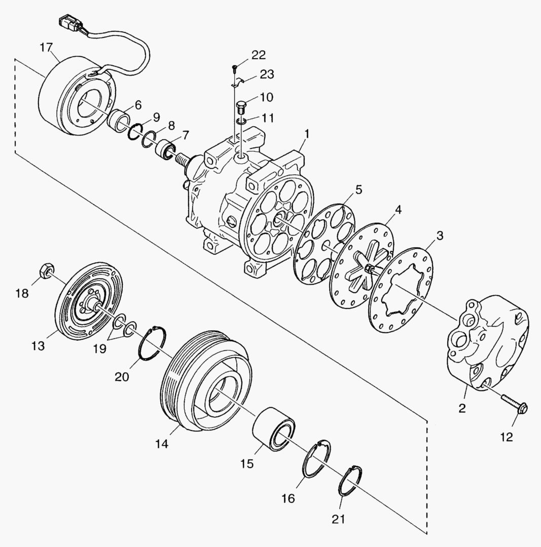 G010-86 COMPRESSOR AC