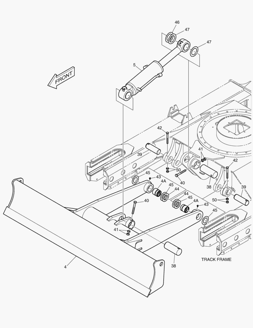 БУЛЬДОЗЕРНЫЙ ОТВАЛ