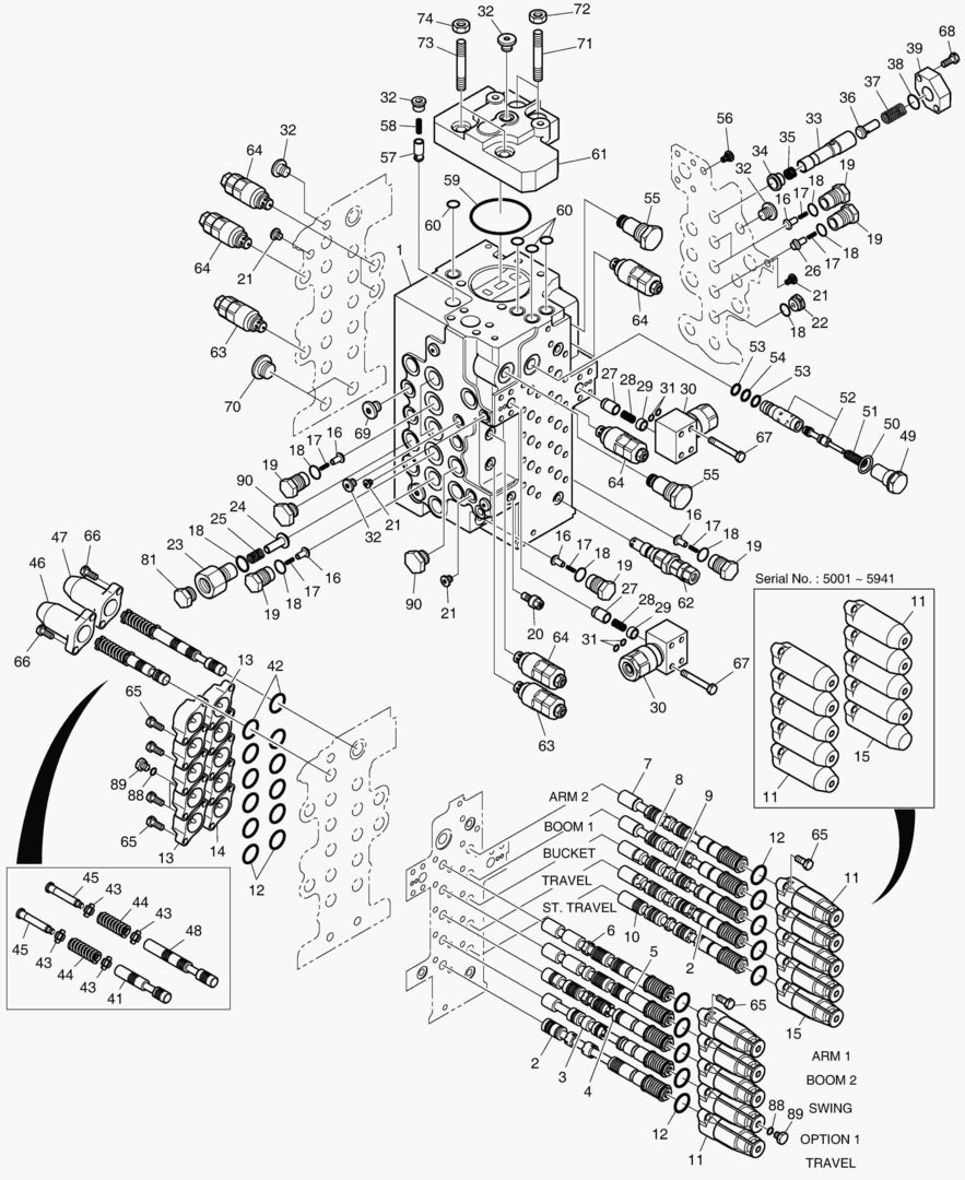 Спецтехника 4180 CONTROL VALVE - главное фото