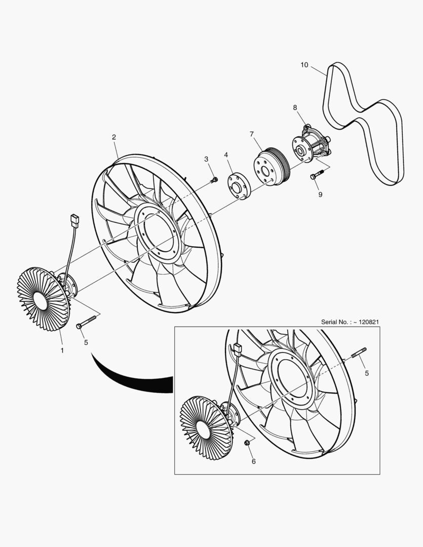 ВЕНТИЛЯТОР ОХЛАЖДЕНИЯ