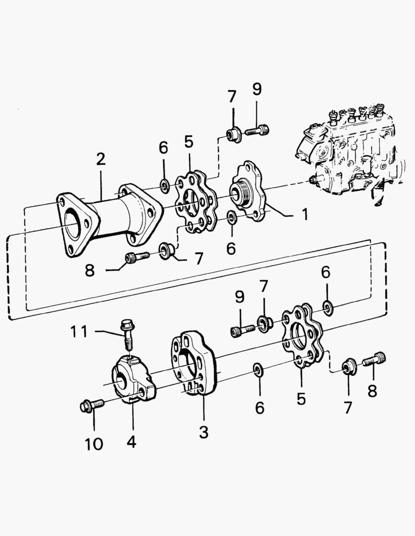 Спецтехника G010-97 PUMP COUPLING