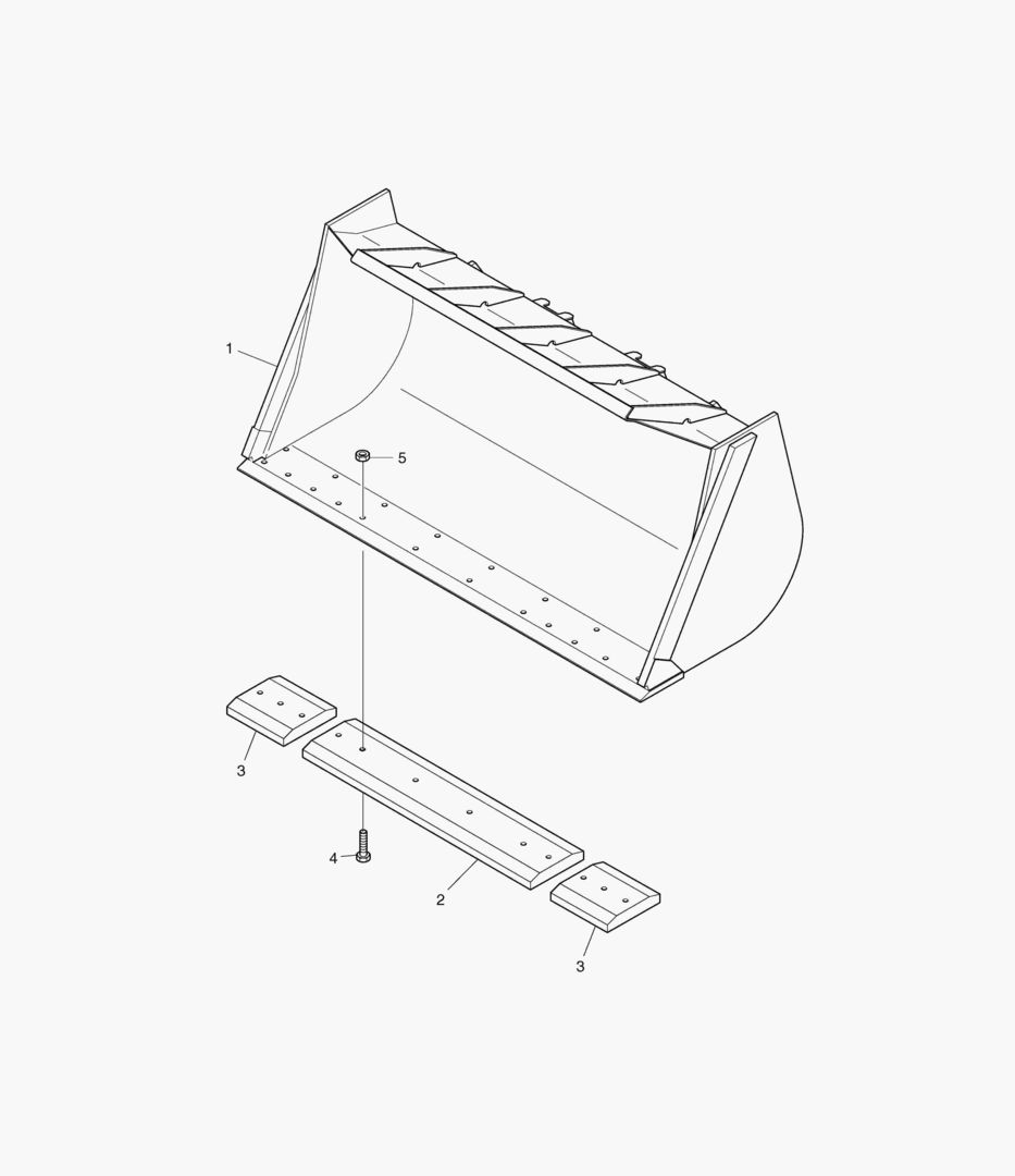 2170 BUCKET-2.7гЋҐ-CUTTING EDGE