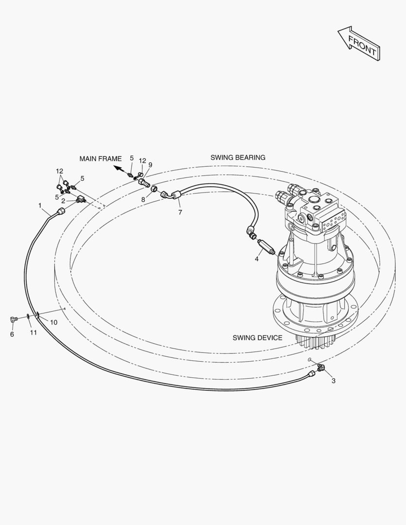 ТРУБОПРОВОД СМАЗОЧНОЙ СИСТЕМЫ