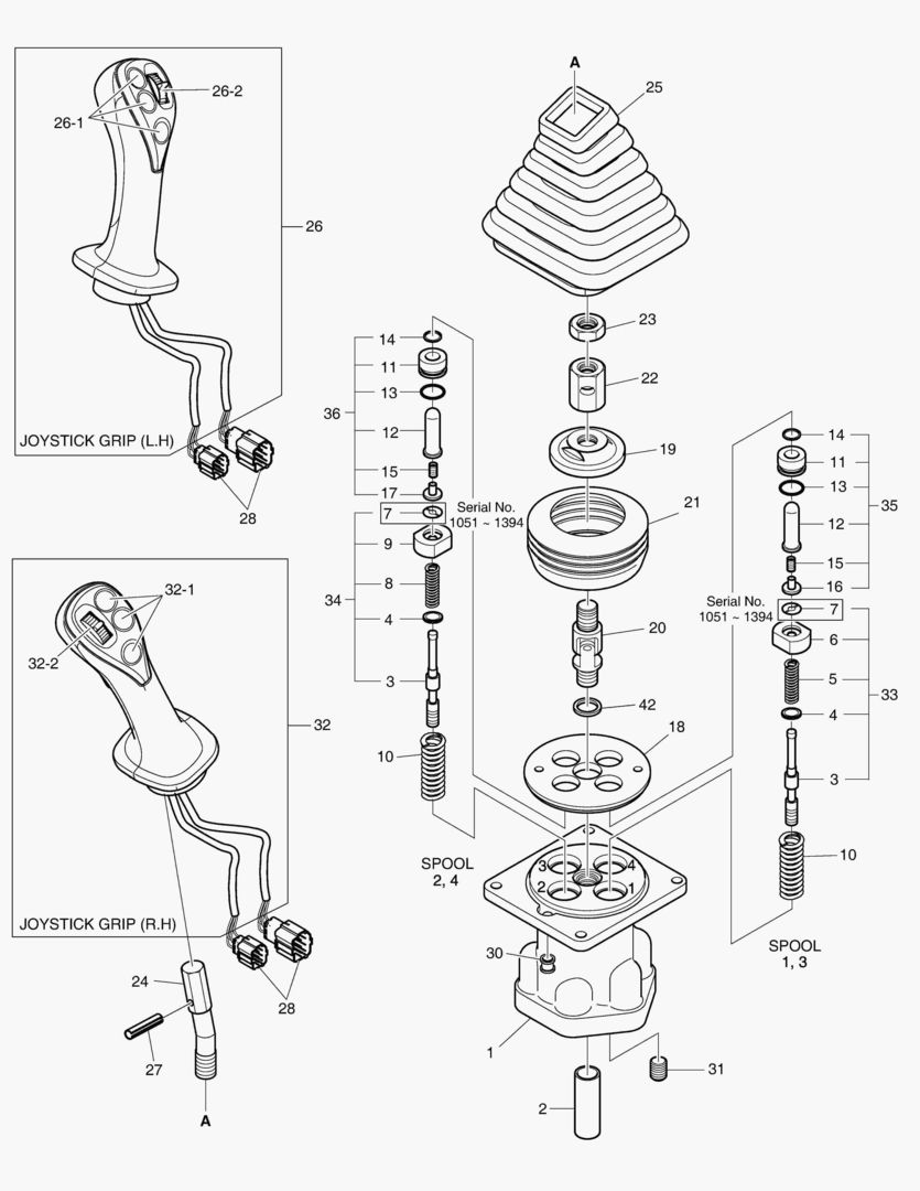 Спецтехника 4191 JOYSTICK VALVE [1051~]