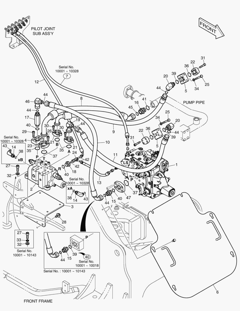 РЕКУЛИРУЮЩИЙ КЛАПАН ТРУБОПРОВОДА - 3-Й КАТУШКИ