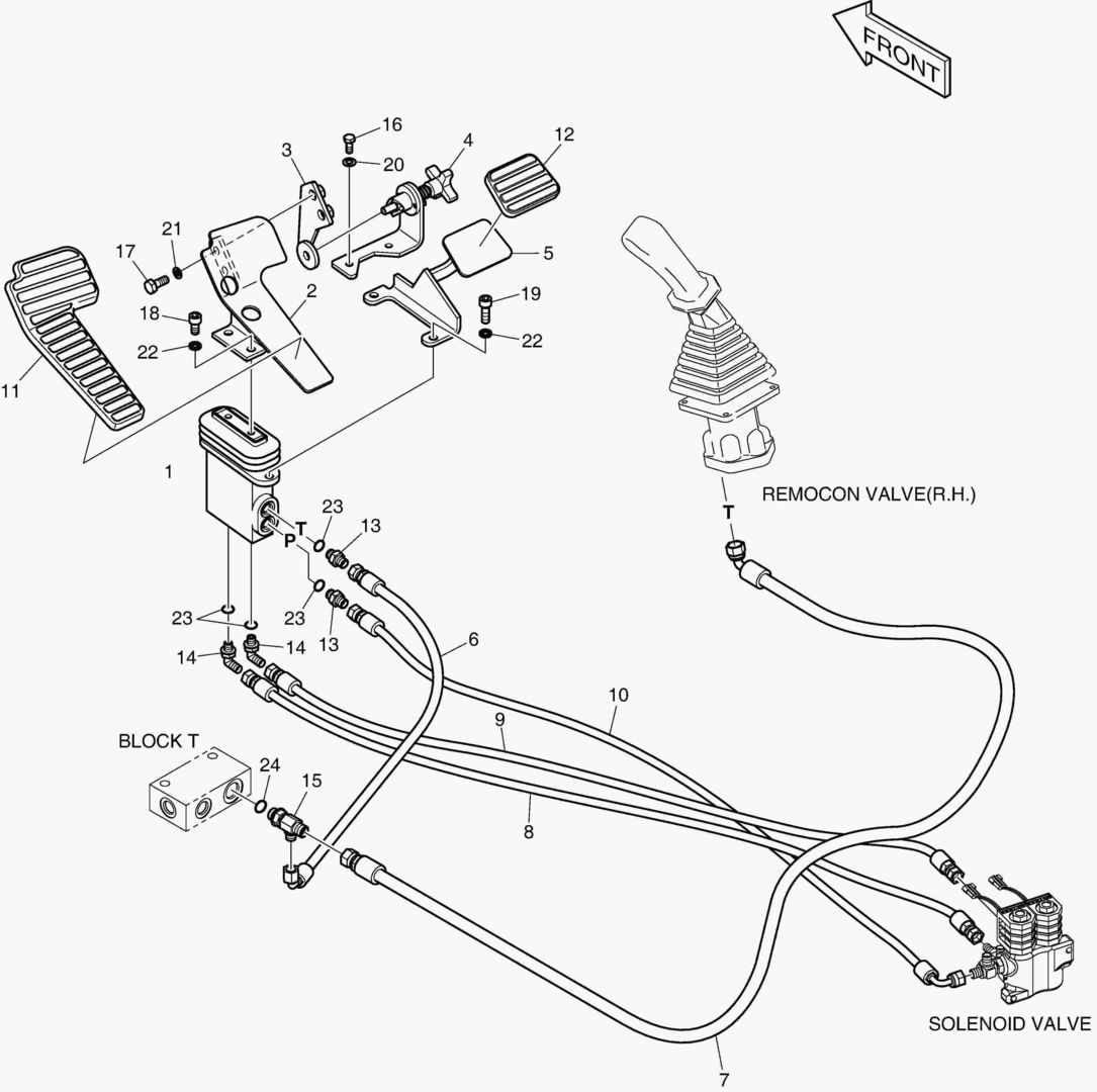 Спецтехника 7730 PILOT PIPING - TWO WAY(ROPS) - главное фото