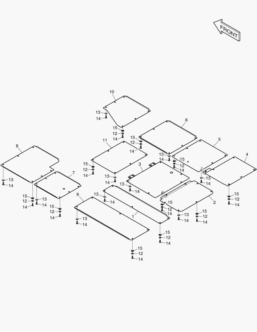 ОБТЕКАЕМАЯ ПОДКУЗОВНАЯ ПАНЕЛЬ