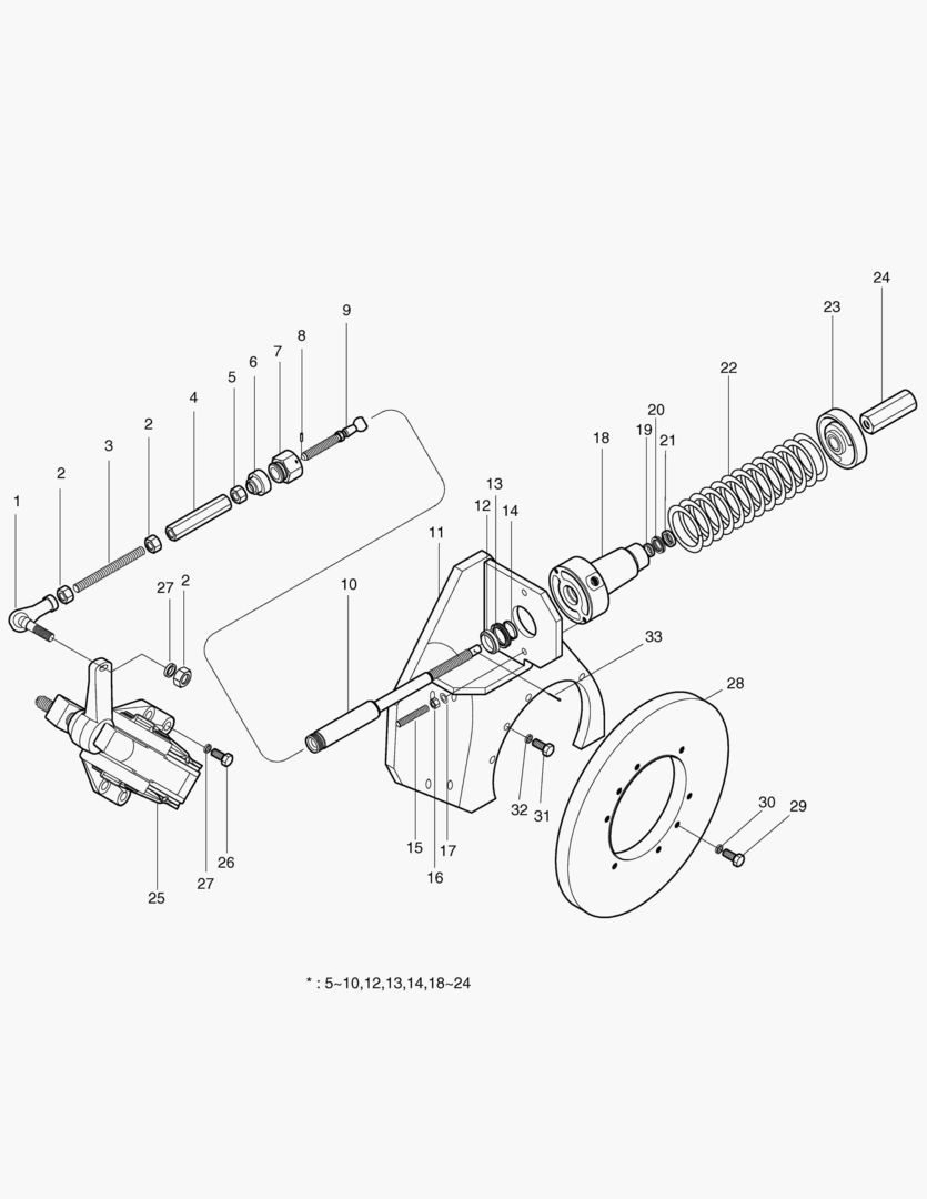 3390 PARKING BRAKE-SUPER MAX. TRAC [1001~1254]
