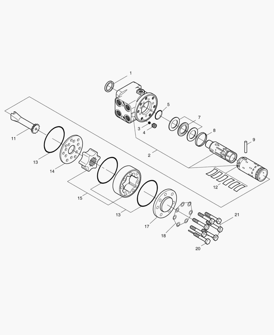 Спецтехника 3440 STEERING UNIT [5001~5028] - главное фото