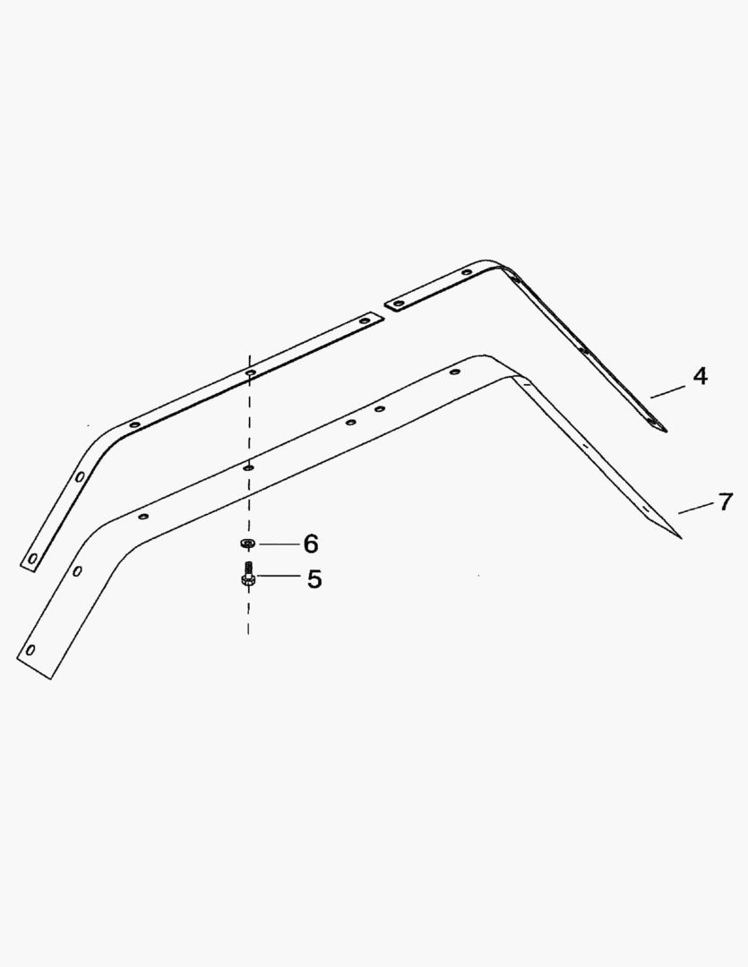 Спецтехника G090-17 MUDGUARD EXTENSION