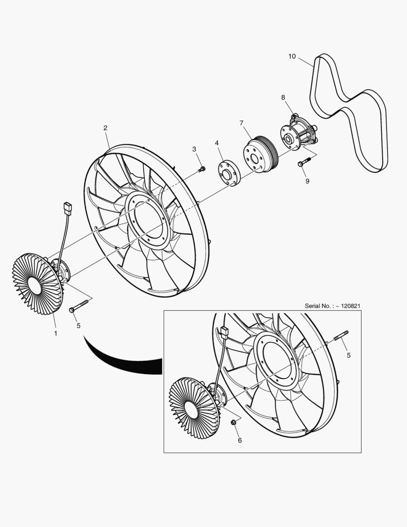 ВЕНТИЛЯТОР ОХЛАЖДЕНИЯ