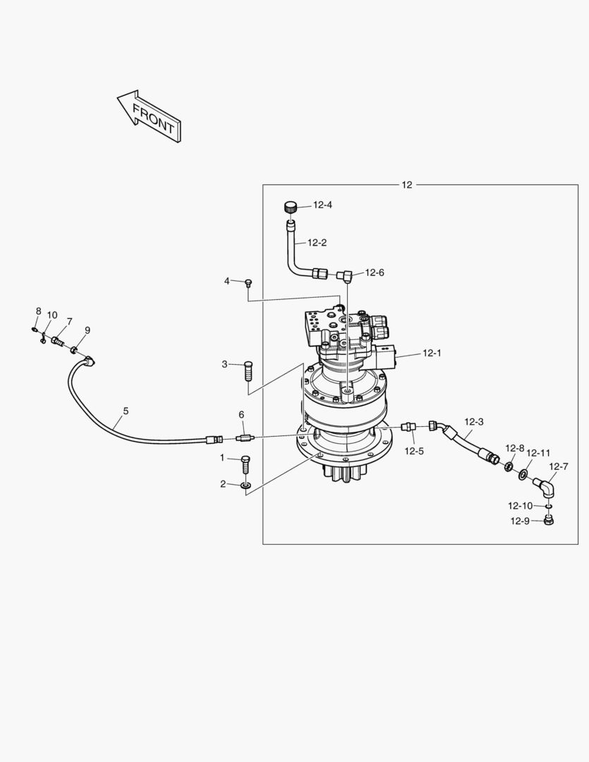 ПОВОРОТНОЕ УСТРОЙСТВО В СБОРЕ