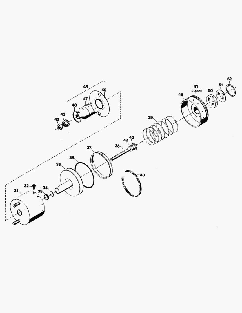 G049-17 AIR CYLINDER; PARKING BRAKE