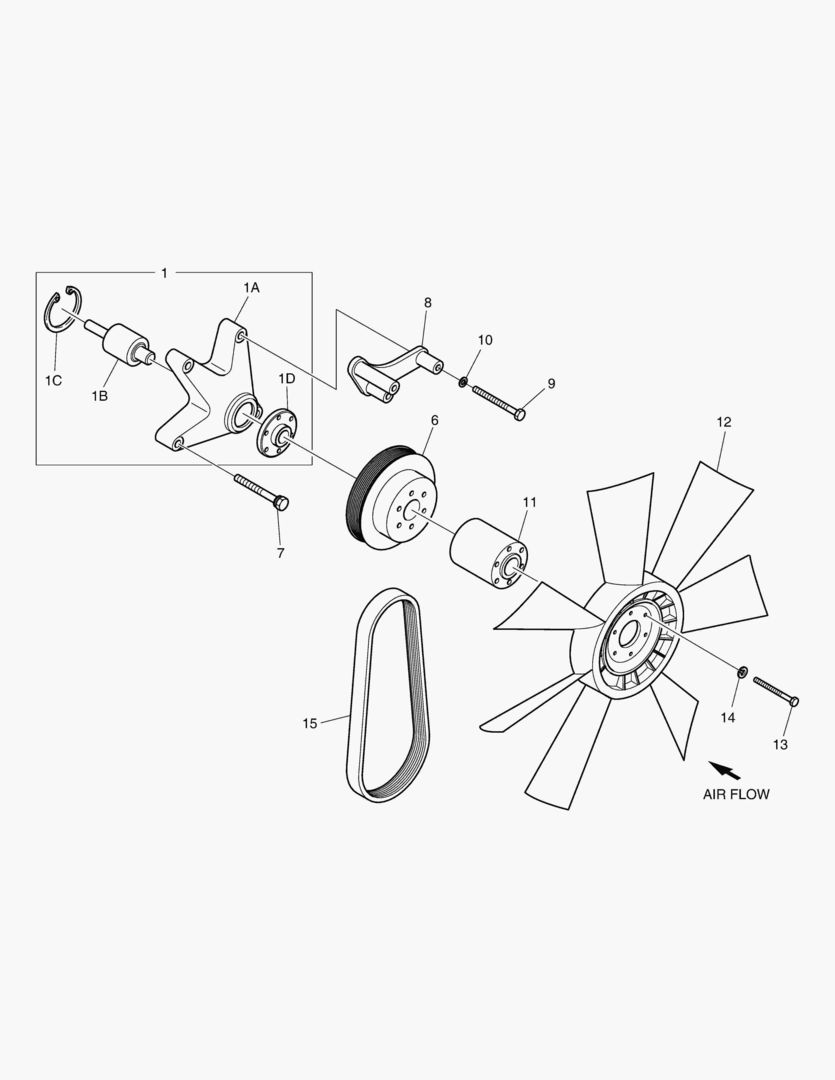 ВЕНТИЛЯТОР ОХЛАЖДЕНИЯ