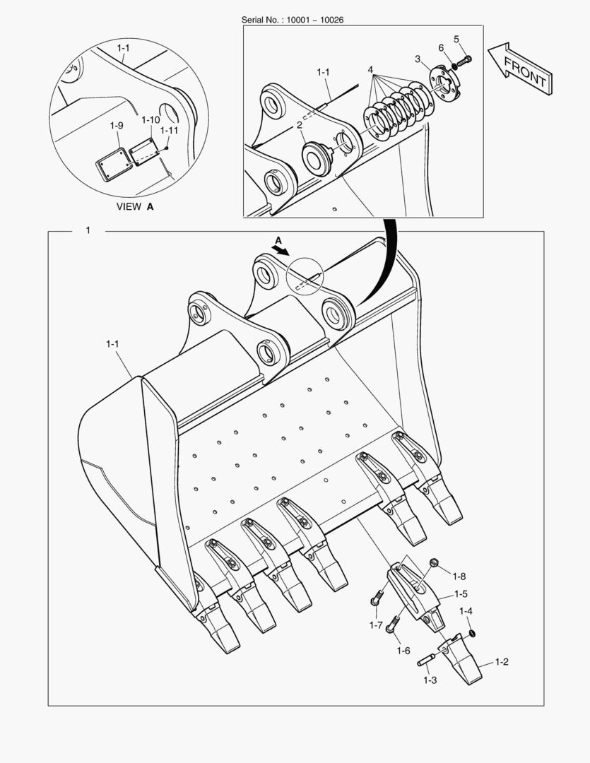 7230 BUCKET ASS`Y - 1.37гЋҐ