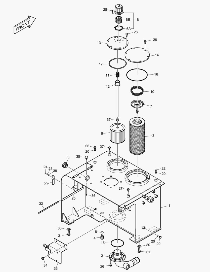РЕЗЕРВУАР ДЛЯ МАСЛА