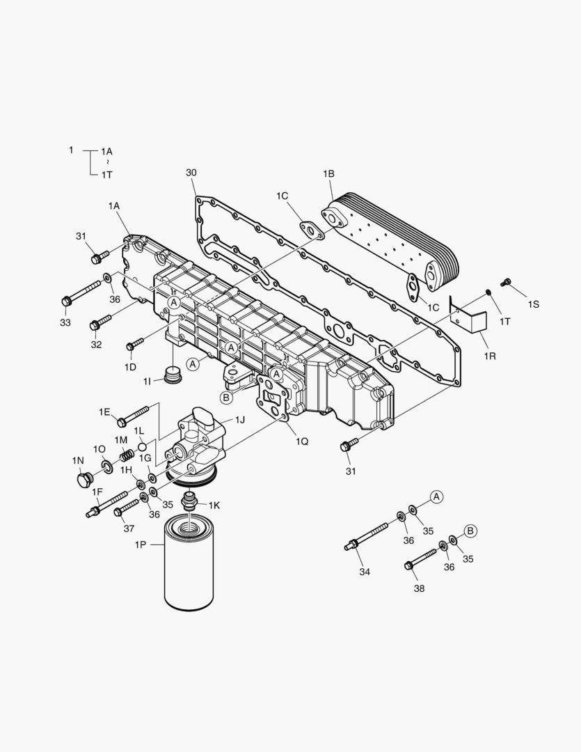021 OIL FILTER & OIL COOLER