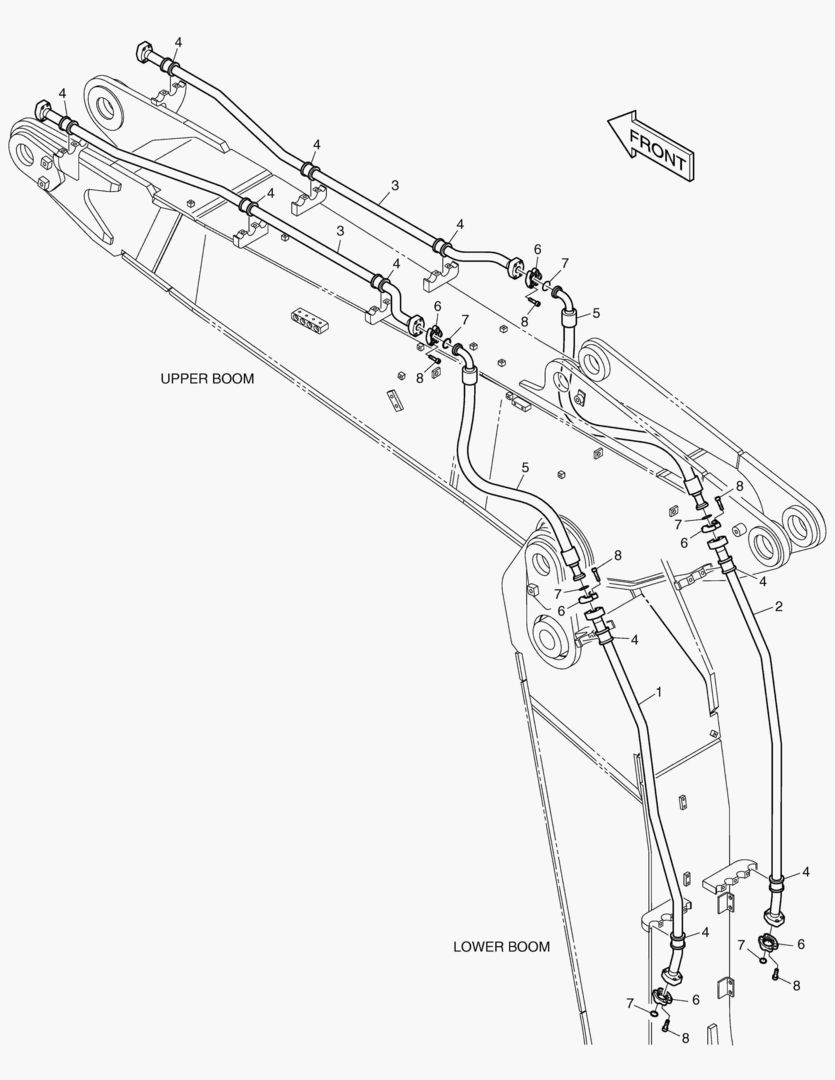 7240 ARTI.BOOM PIPING - ONE & TWO WAY
