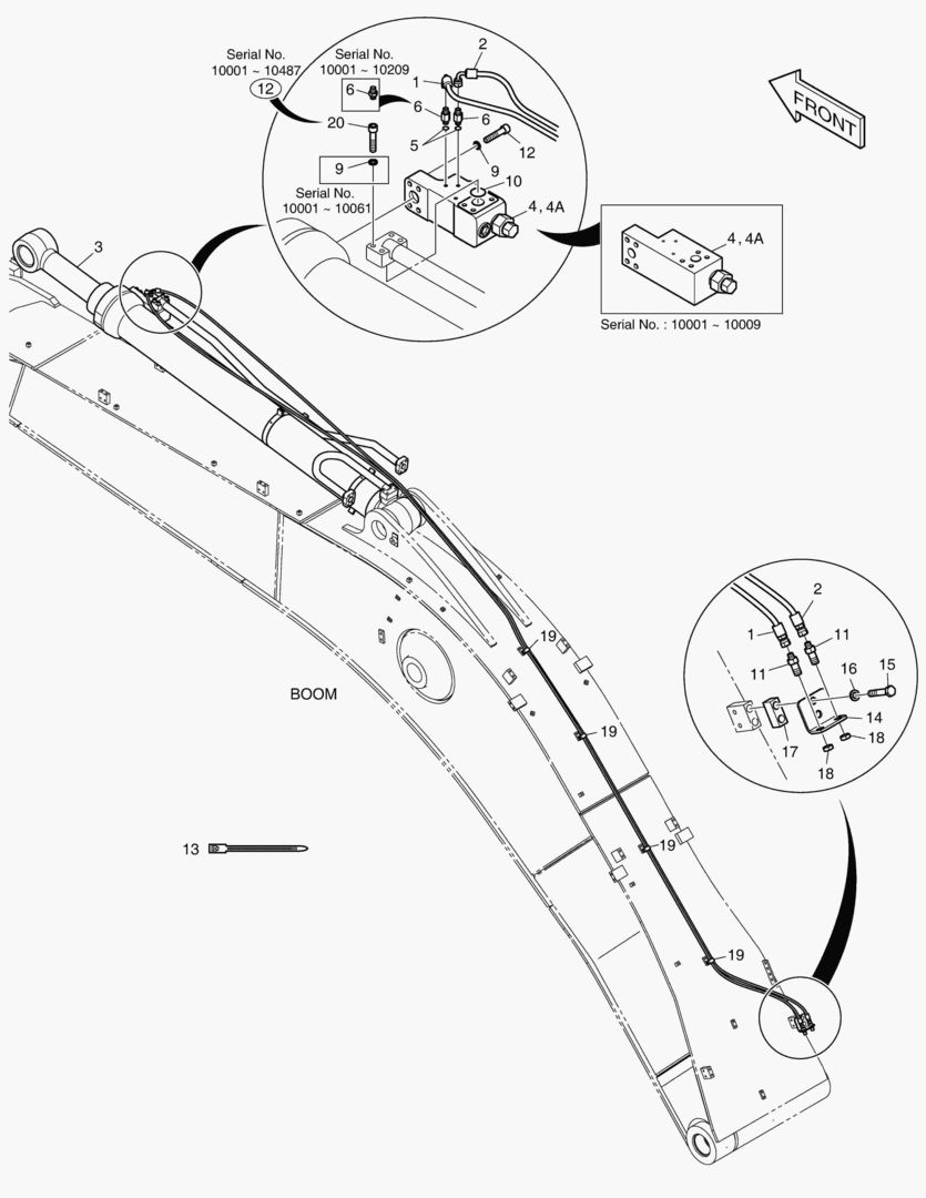 ГИДРОЗАМОК ТРУБОПРОВОДА - СТРЕЛА 7.1 м