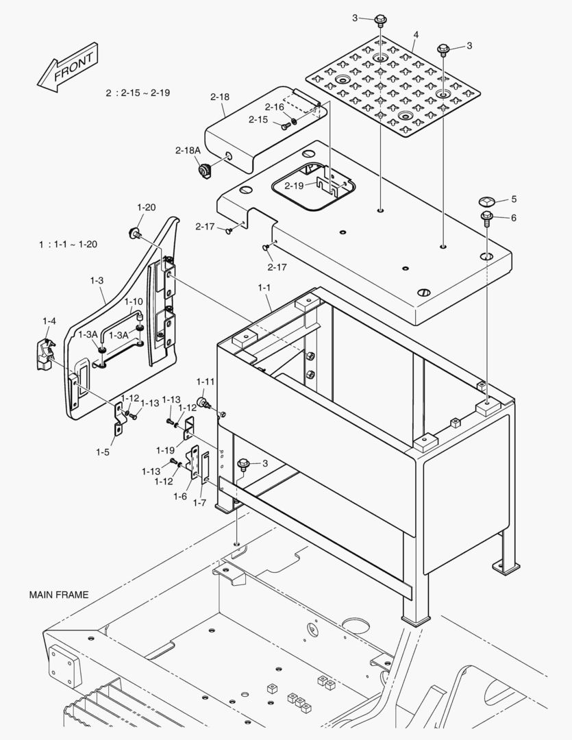 1710 UREA TANK COVER