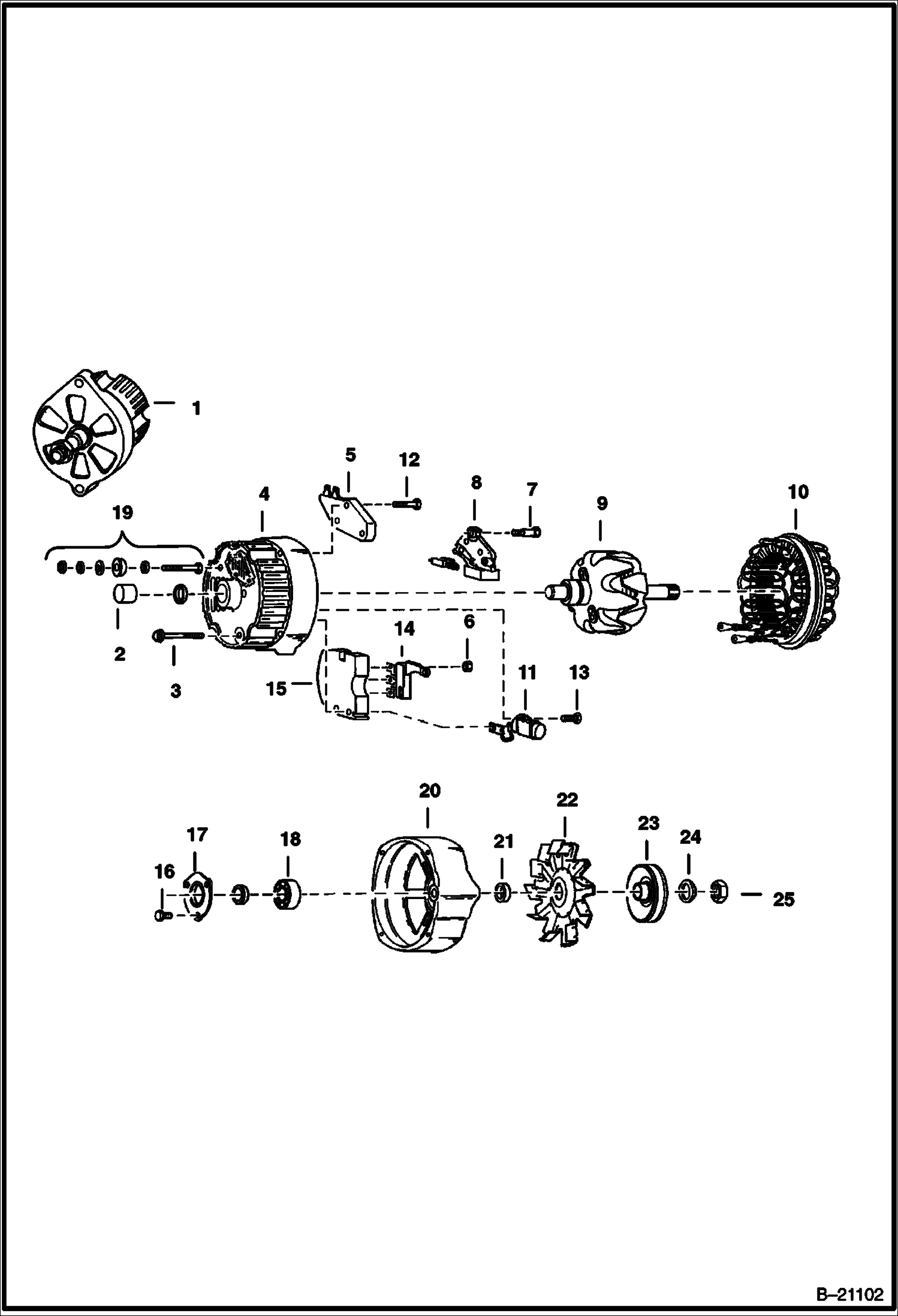 ГЕНЕРАТОР ПЕРЕМЕННОГО ТОКА (DELCO 1100092 - ЗАКРЫТ)