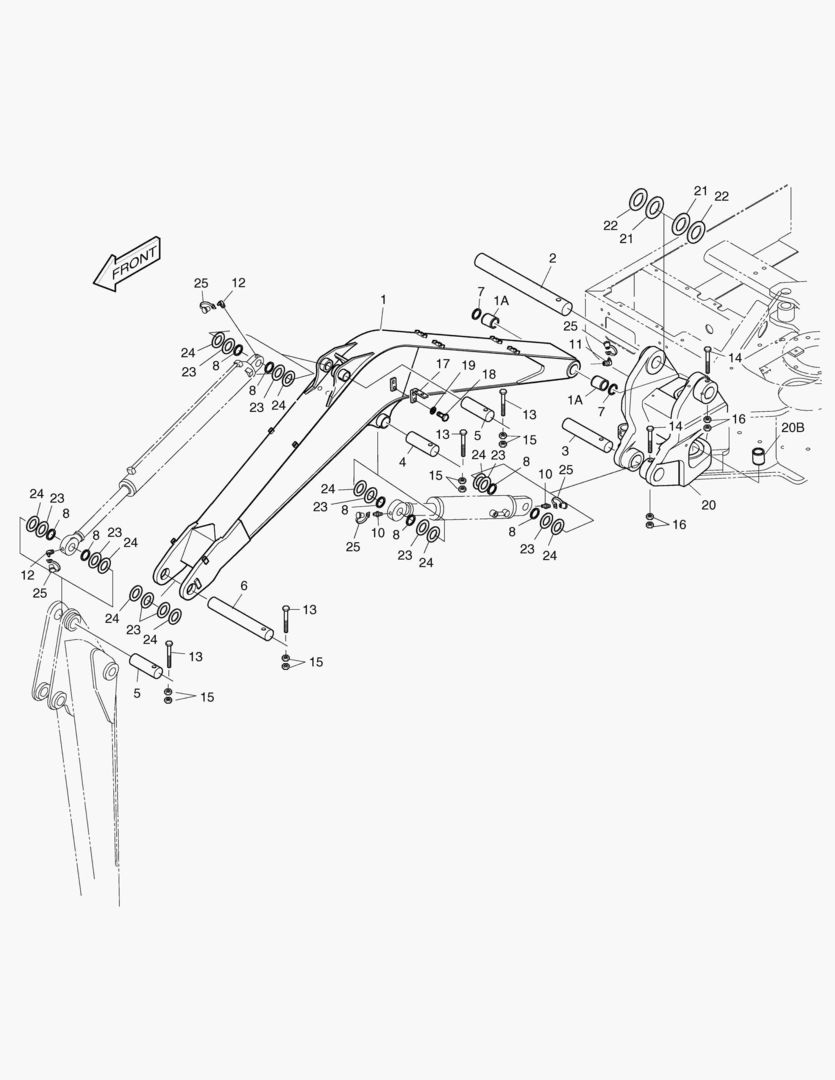 СТРЕЛА 3.0 м-ПОВОРОТ СТРЕЛЫ
